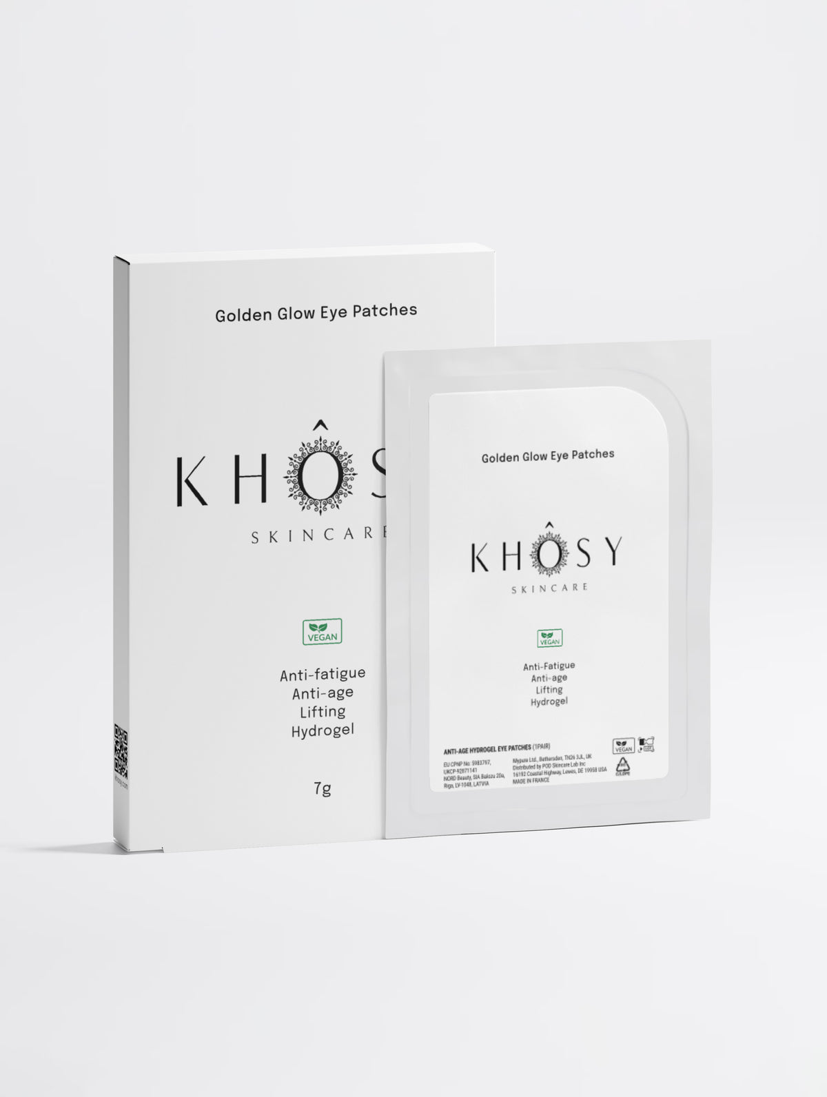 Golden Glow Eye Patches
